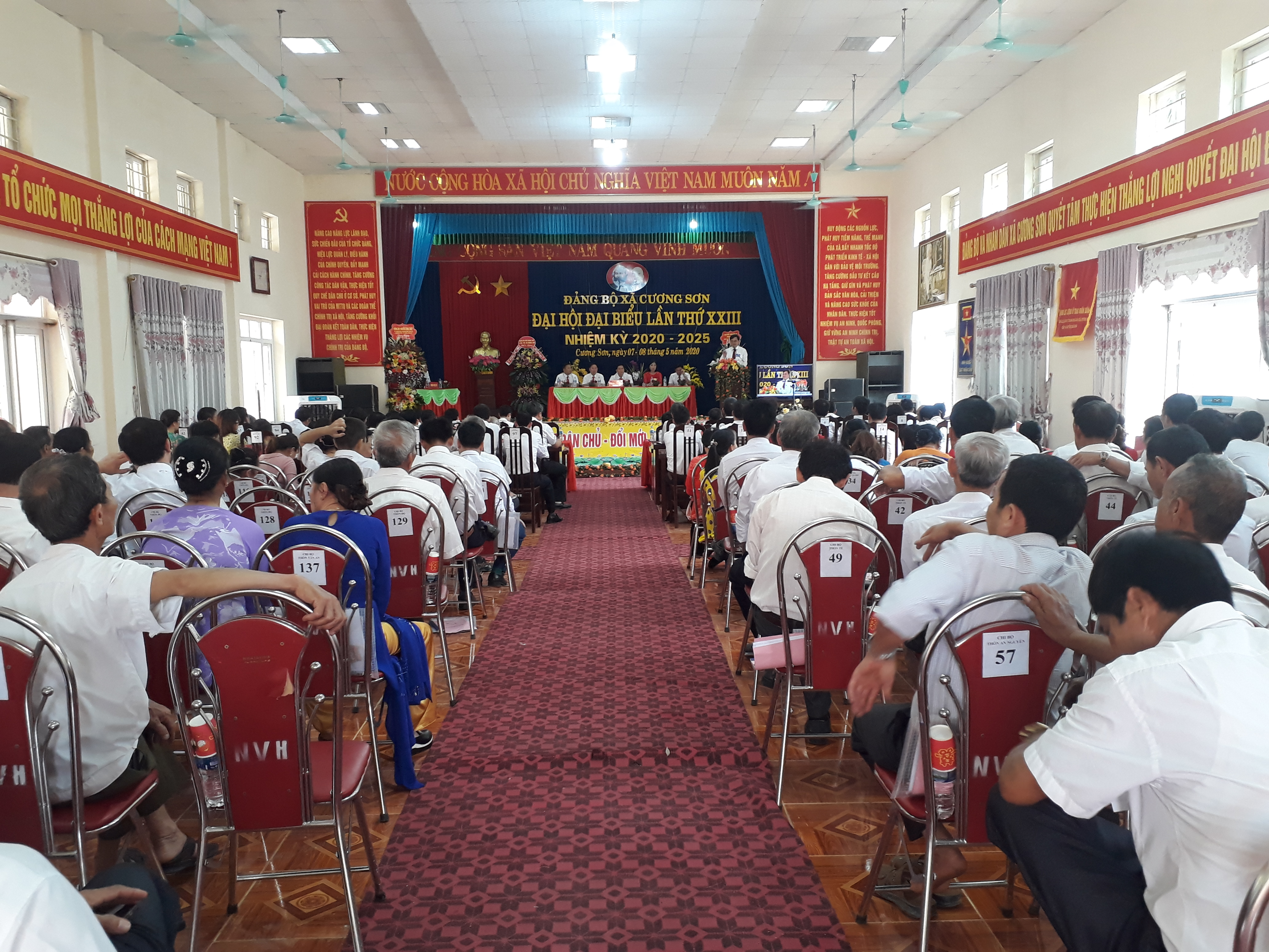 Đảng bộ xã Cương Sơn tổ chức Đại hội đại biểu,nhiệm kỳ 2020-2025