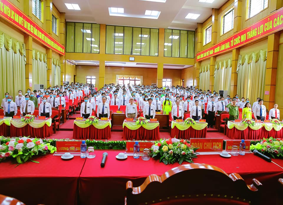 Đại hội đại biểu Đảng bộ huyện Lục Nam khoá XXII, nhiệm kỳ 2020-2025