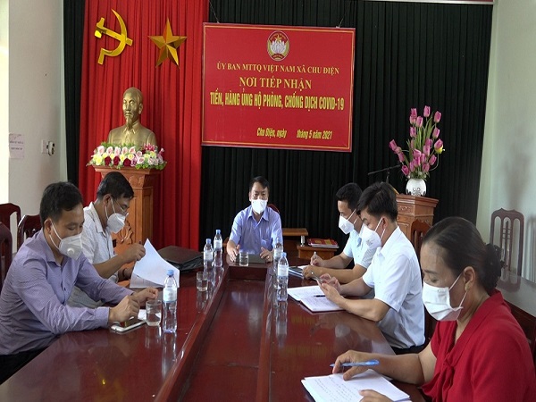 Đ/c Nguyễn Văn Thông - Ủy viên Ban thường vụ Huyện ủy, PCT thường trực HĐND huyện kiểm tra công...