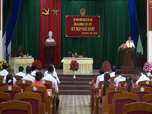 HĐND xã Bảo Sơn tổ chức kỳ họp thứ I