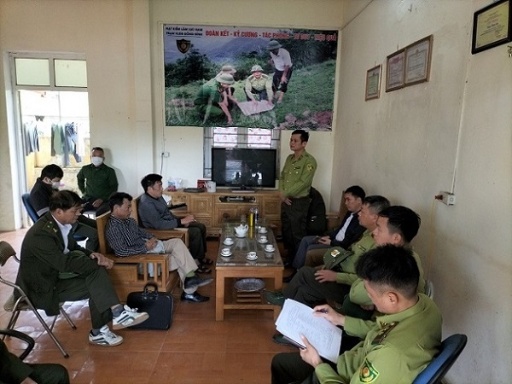 Hạt Kiểm lâm huyện Lục Nam: Triển khai Kế hoạch phối hợp tuần tra, kiểm tra rừng trên địa bàn xã...