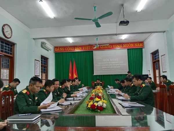 Bộ CHQS tỉnh Bắc Giang tổ chức Hội nghị giao nhiệm vụ xây dựng đơn vị điểm về huấn luyện điều...