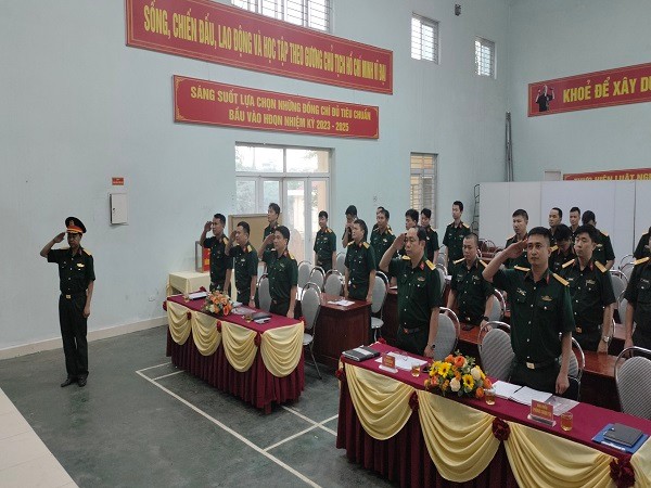 Ban CHQS huyện Lục Nam đã tổ chức Đại hội Quân nhân nhiệm kỳ 2023 – 2025