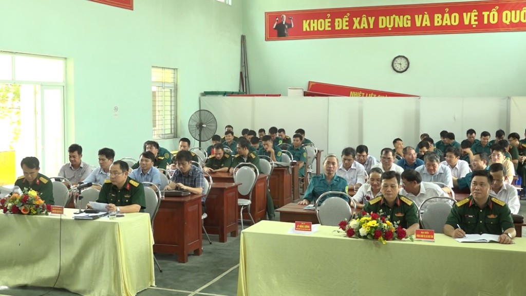 BCHQS huyện: Sơ kết 3 năm thực hiện Phong trào thi đua “Lực lượng vũ trang huyện Lục Nam chung...