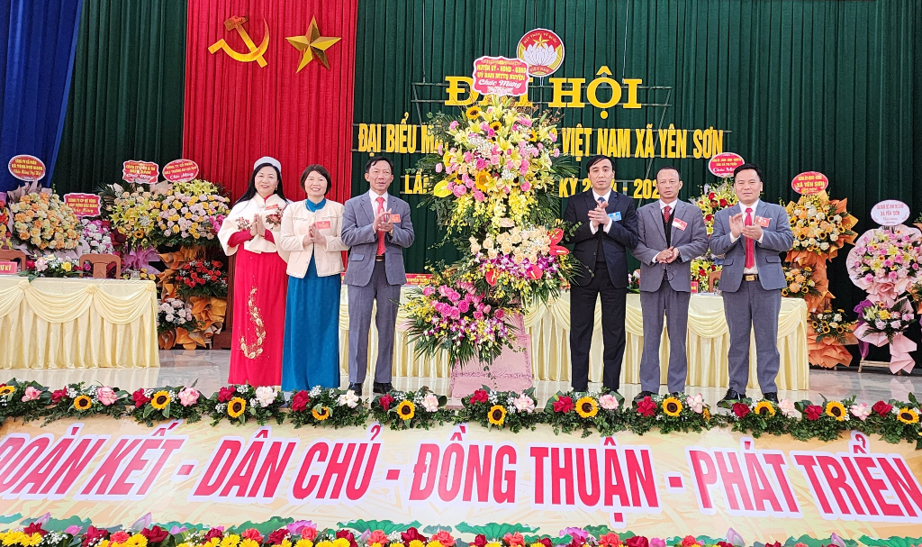 Đại hội đại biểu MTTQ xã Yên Sơn, nhiệm kỳ 2024-2029
