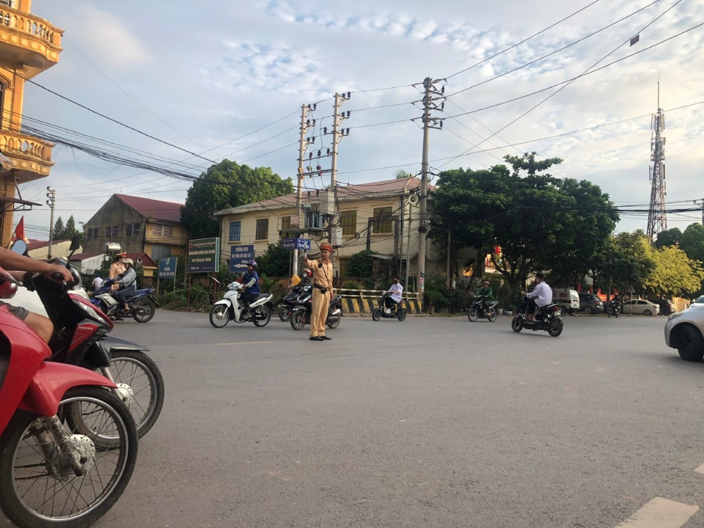 Thông báo phân luồng giao thông trong thời gian tổ chức Lễ đón huyện Lục Nam đạt chuẩn Nông thôn mới