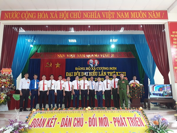 Đảng bộ xã Cương Sơn tổ chức Đại hội điểm