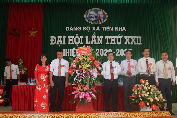 Tiên Nha tổ chức Đại hội Đảng lần thứ XXII, nhiệm kỳ 2020-2025