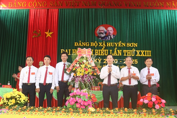 Đảng bộ xã Huyền Sơn tổ chức đại hội đại biểu lần thứ XXIII