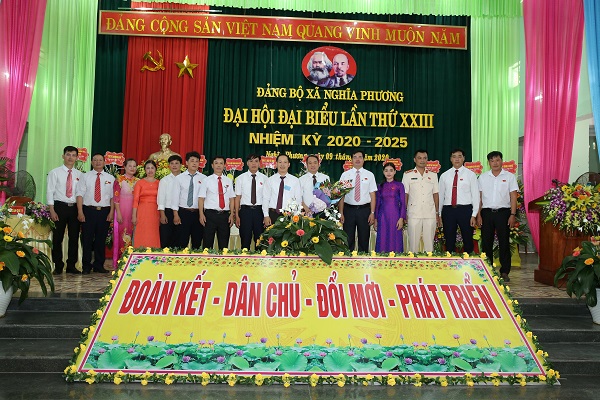 Đảng bộ xã Nghĩa Phương tổ chức Đại hội đại biểu lần thứ XXIII