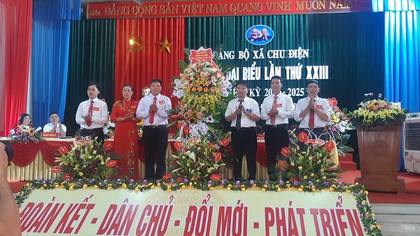 Đảng bộ xã Chu Điện Đại hội đại biểu lần thứ XXIII