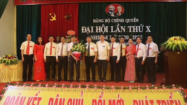 Đảng bộ Chính quyền Đại hội lần thứ X, nhiệm kỳ 2020 – 2025