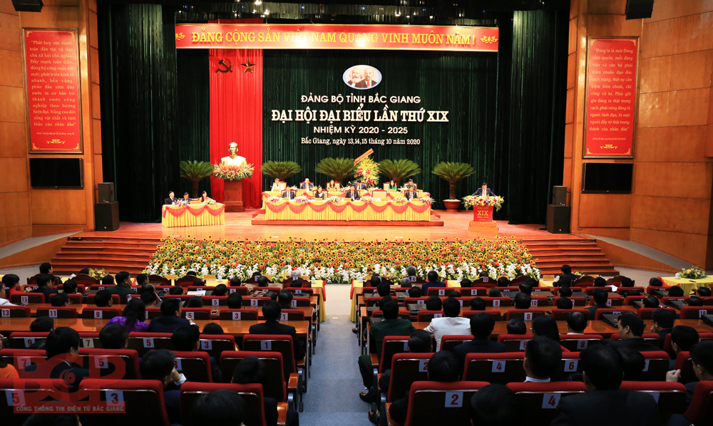 Các chỉ tiêu chủ yếu của Đảng bộ tỉnh Bắc Giang nhiệm kỳ 2020 - 2025